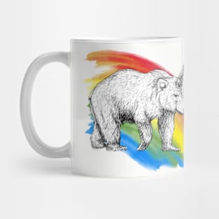 Rainbow bearicorn Mug